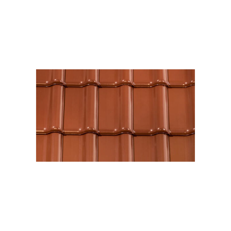 CREATON Dachówka ceramiczna wielkiego formatu TITANIA NUANCE miedziana angobowana