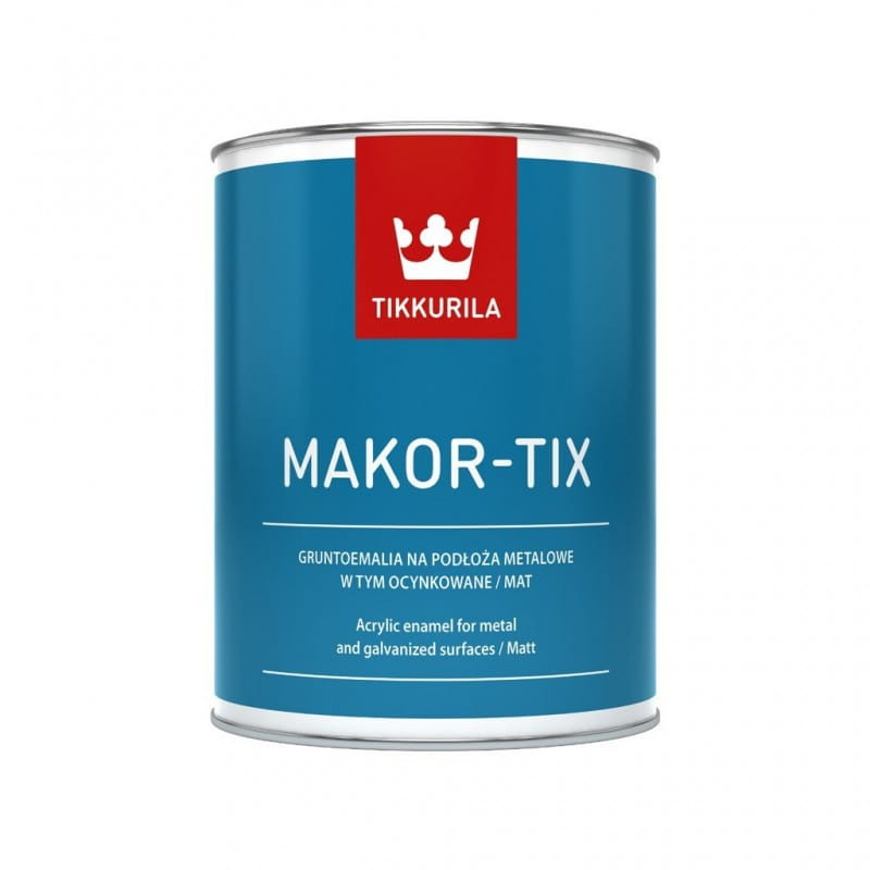 Tikkurila Makor-Tix (czerwony tlenkowy 3 l)