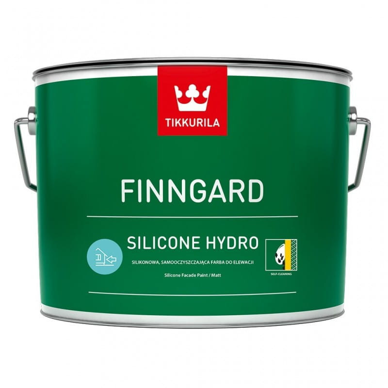 TIKKURILA Farba silikonowa wodorozcieńczalna do elewacji Finngard Silicone Hydro (9 l)