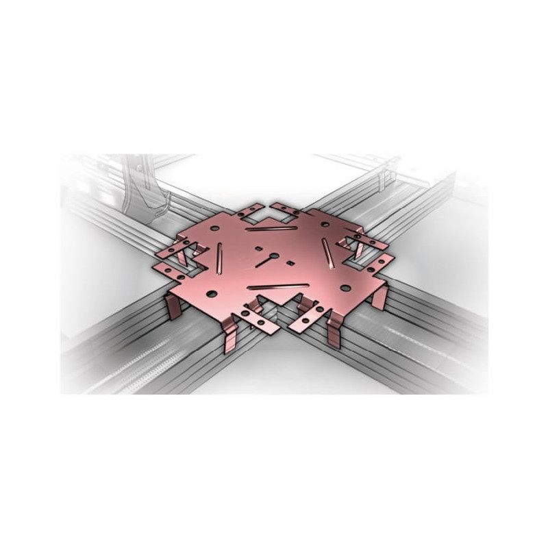 Łącznik poprzeczny dwustronny