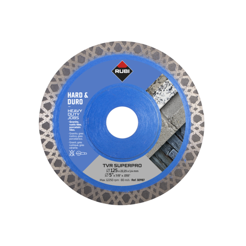 Tarcza diamentowa TVR 125 mm SUPERPRO