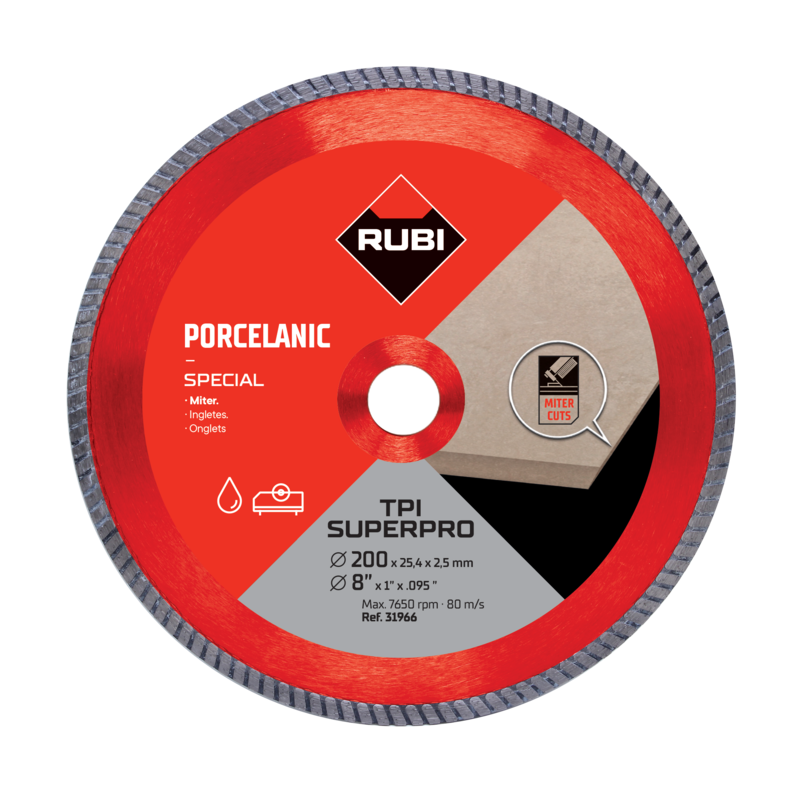 Tarcza diamentowa do ukosowania TPI 250 SUPERPRO