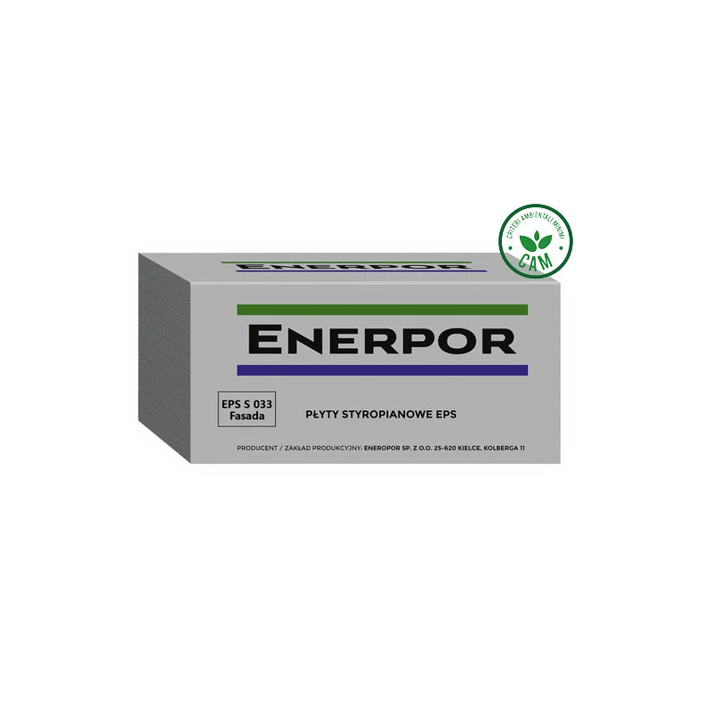 ENERPOR Płyty styropianowe EPS S 033 Fasada (160 mm)