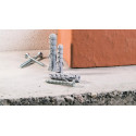 KOELNER Kołek rozporowy FIX 5x25 mm z wkrętem 3,5x30 mm - blister - 14 szt.