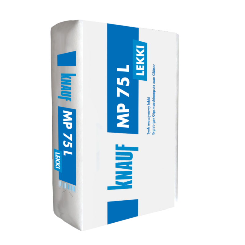 KNAUF Maszynowy tynk gipsowy, lekki MP 75 L (30 kg)