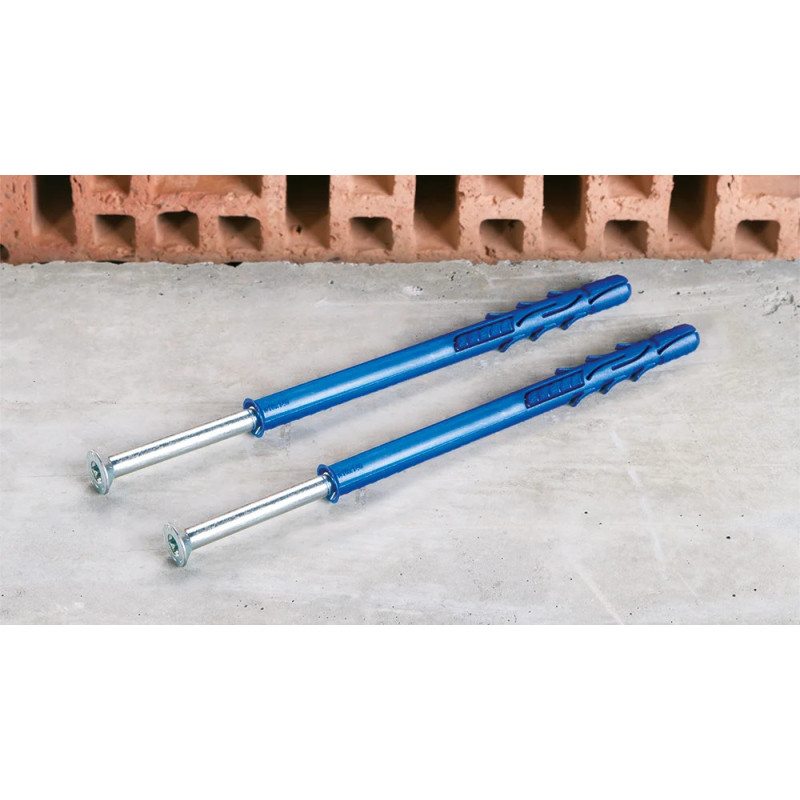 RAWLPLUG Kołek ramowy z ocynkowanym wkrętem z łbem stożkowym R-FF1 10x300 mm - opakowanie kartonowe - 10 szt.