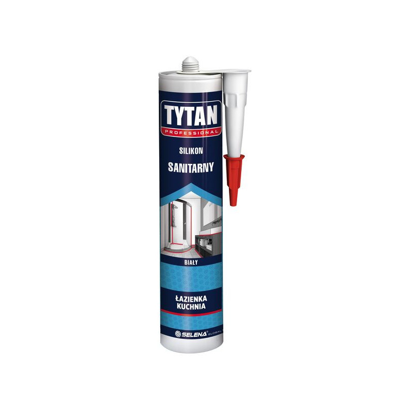 TYTAN Silikon sanitarny biały 280 ml