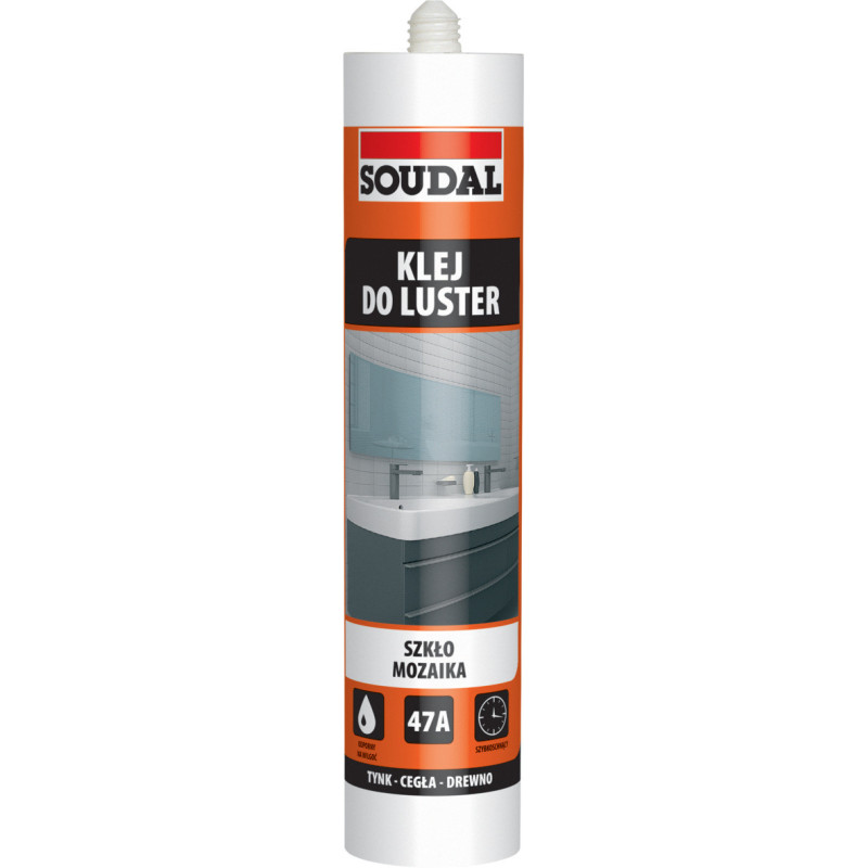SOUDAL Klej szybkoschnący do luster 47A 280 ml