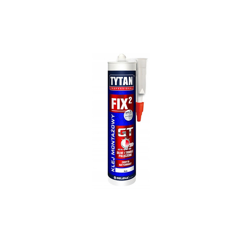 TYTAN Klej uszczelniacz FIX2 ELASTIC biały 290 ml