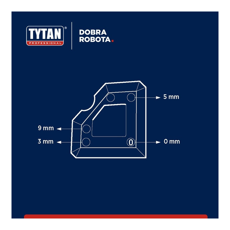 TYTAN Kostki do wygładzania silikonu