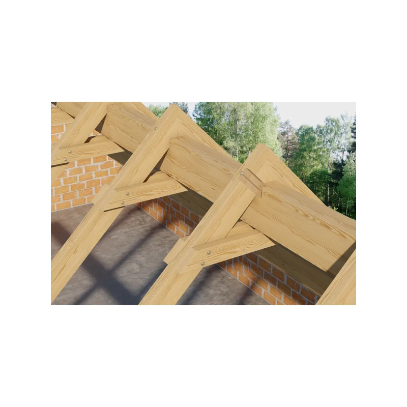 WKRĘT MET Wkręt  do drewna WKCP konstrukcyjny z łbem podkładkowym i gniazdem TX  8,0x120 mm 50 szt/op