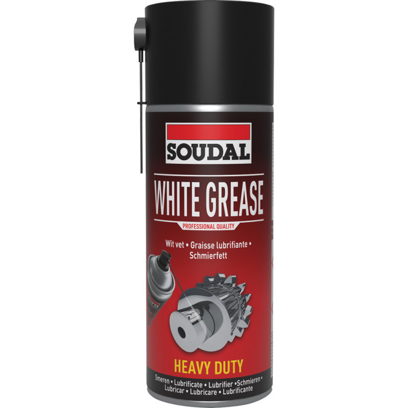 SOUDAL Smar litowy preparat White Grease 400 ml