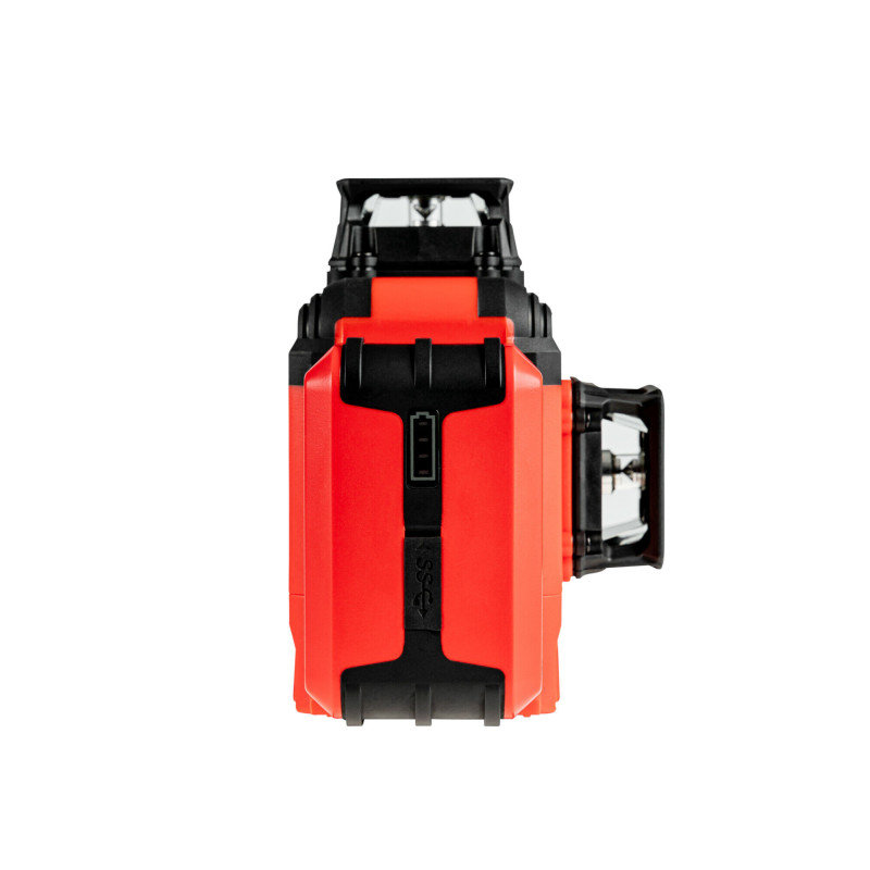 PRO Laser wieloliniowy PRO-AQ3DR (czerwona wiązka) Zestaw PLUS