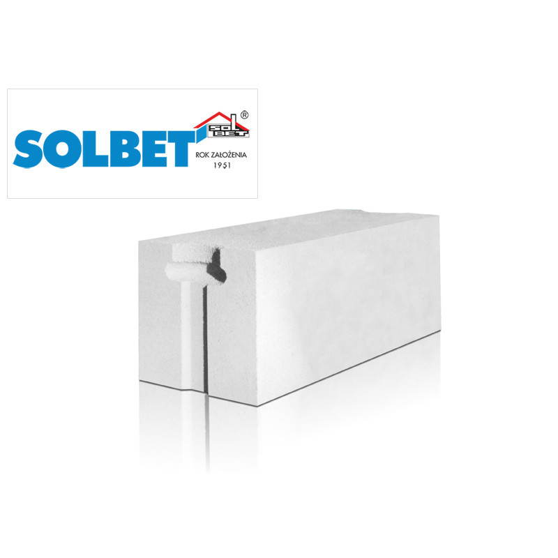 SOLBET Bloczek komórkowy OPTIMAL 24 x 24 x 59 cm klasa 600