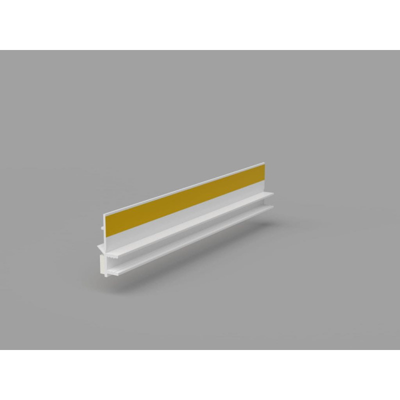 BELLA PLAST BP12 MINI U listwy pcv do okien z uszczelką 3m/6mm 60 szt.