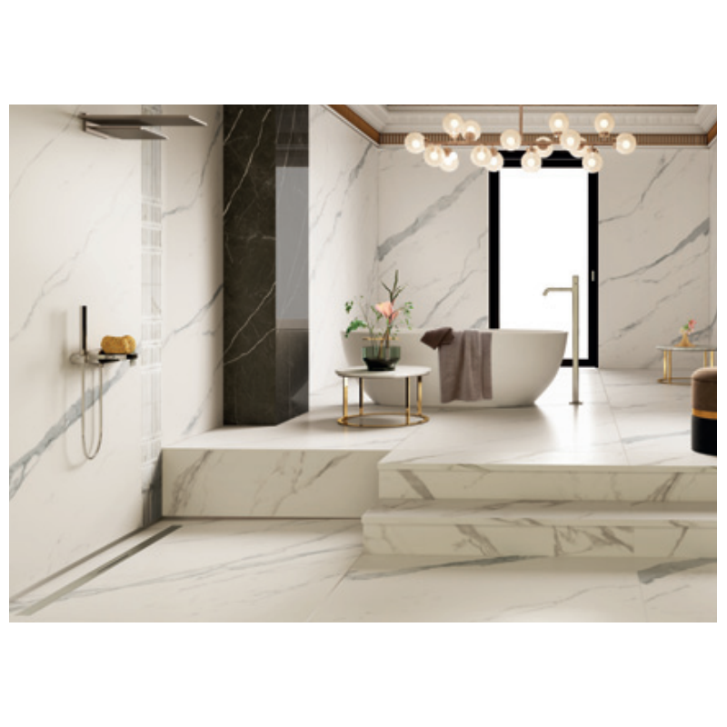 MAPEI Korpus odpływu z rurą o śr. 50 mm bez syfonu - odpływ liniowy do prysznica bez brodzika PP DRAIN AQUA 60 cm