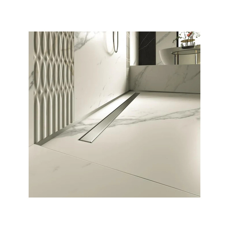 MAPEI Cienka satynowa pokrywa CLASSIC COVER do odpływu THIN DRAIN 60 cm