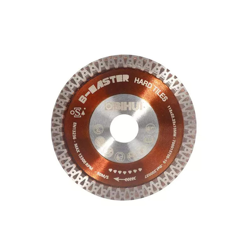 Tarcza uniwersalna B-MASTER 1,2 mm do najtwardszych płytek 115 mm