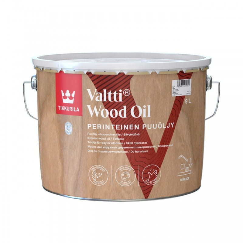 TIKKURILA Olej do drewna zewnętrznego Valtti Wood Oil (9 l)