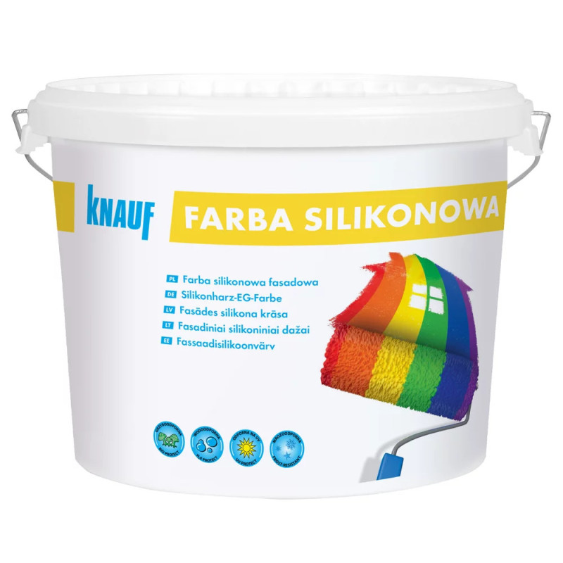 KANUF Farba elewacyjna fasadowa silikonowa egalizacyjna 15 L