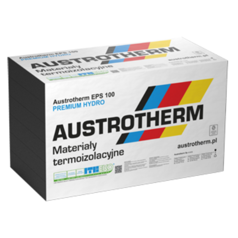 AUSTROTHERM Styropian grafitowy podłogowy EPS 031 100 PREMIUM  HYDRO 5 cm