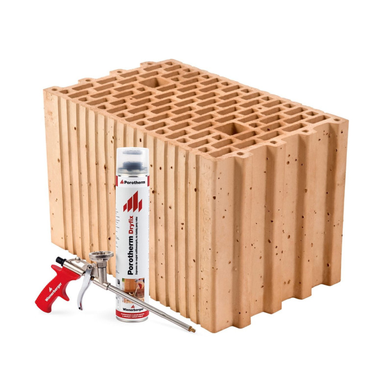 WINEBERGER Pustak ceramiczny szlifowany  Porotherm D 24 Dryfix