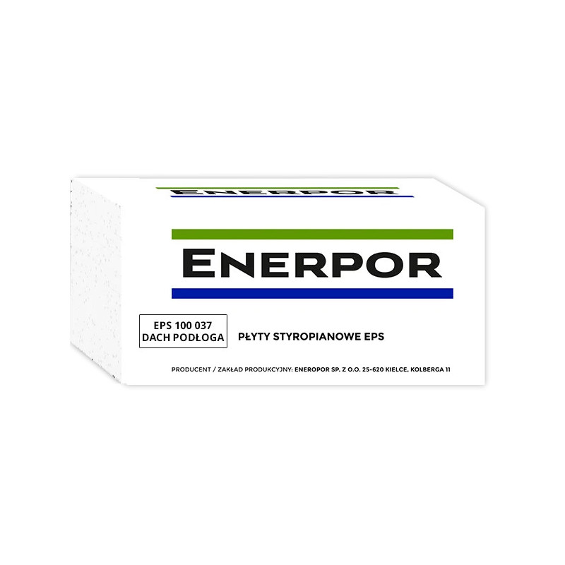 ENERPOR Płyty styropianowe EPS 100 037 Dach-Podłoga (50 mm)
