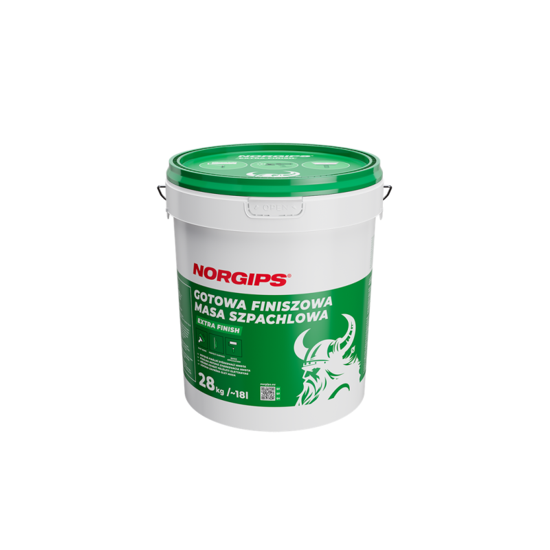 NORGIPS Gotowa finiszowa masa szpachlowa Extra Finish (28 kg)