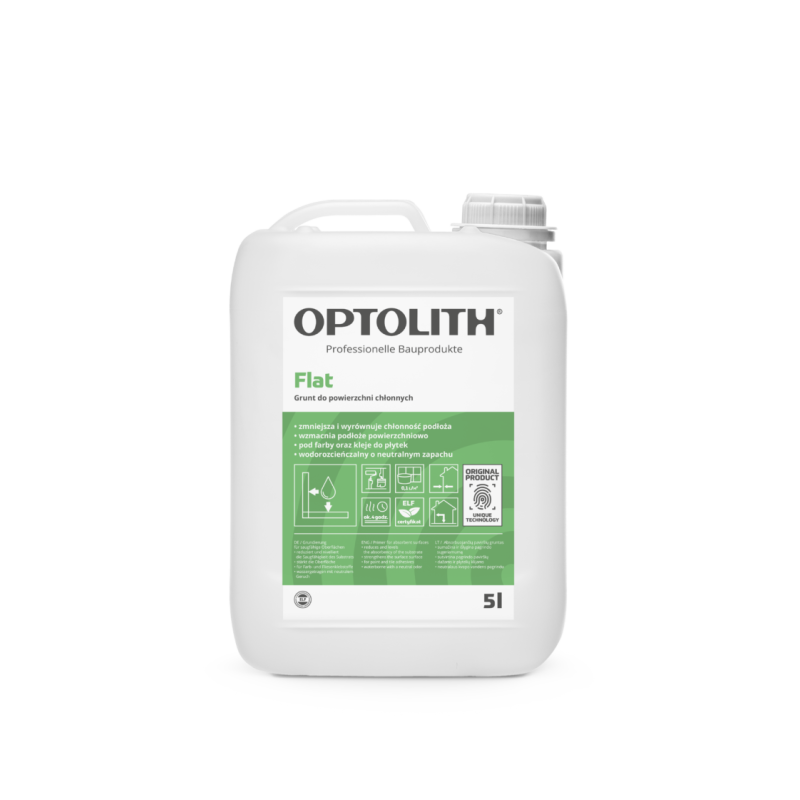 OPOLITH Grunt do powierzchni chłonnych – Optogrunt Flat (10 l)