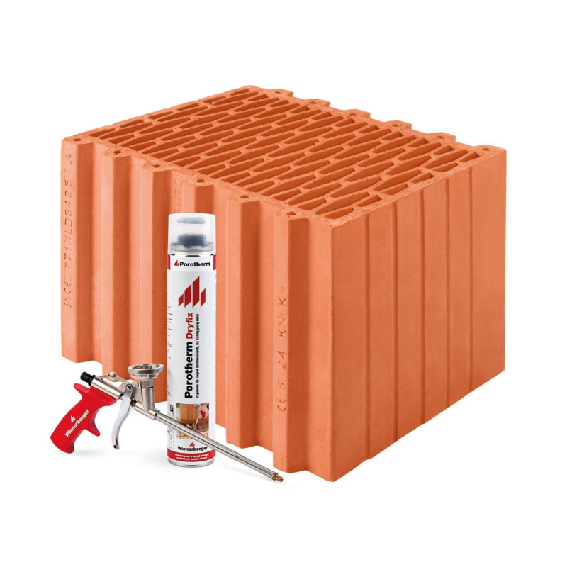 WINEBERGE Pustak ceramiczny szlifowany Porotherm 38 Dryfix