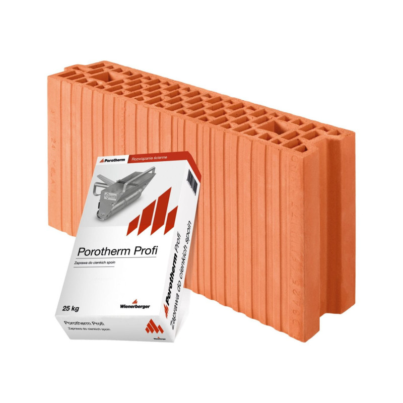 WINEBERGER Pustak ceramiczny szlifowany Porotherm 11.5 Profi