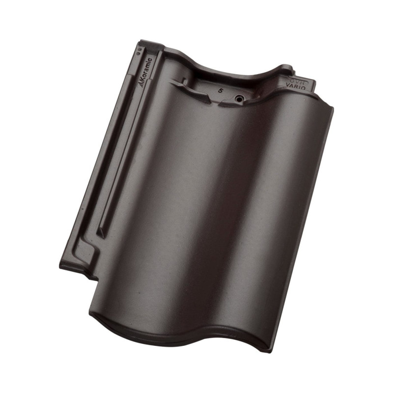 WINEBERGER Dachówka ceramiczna holenderka OVH Vario, czarna zabytkowa angoba